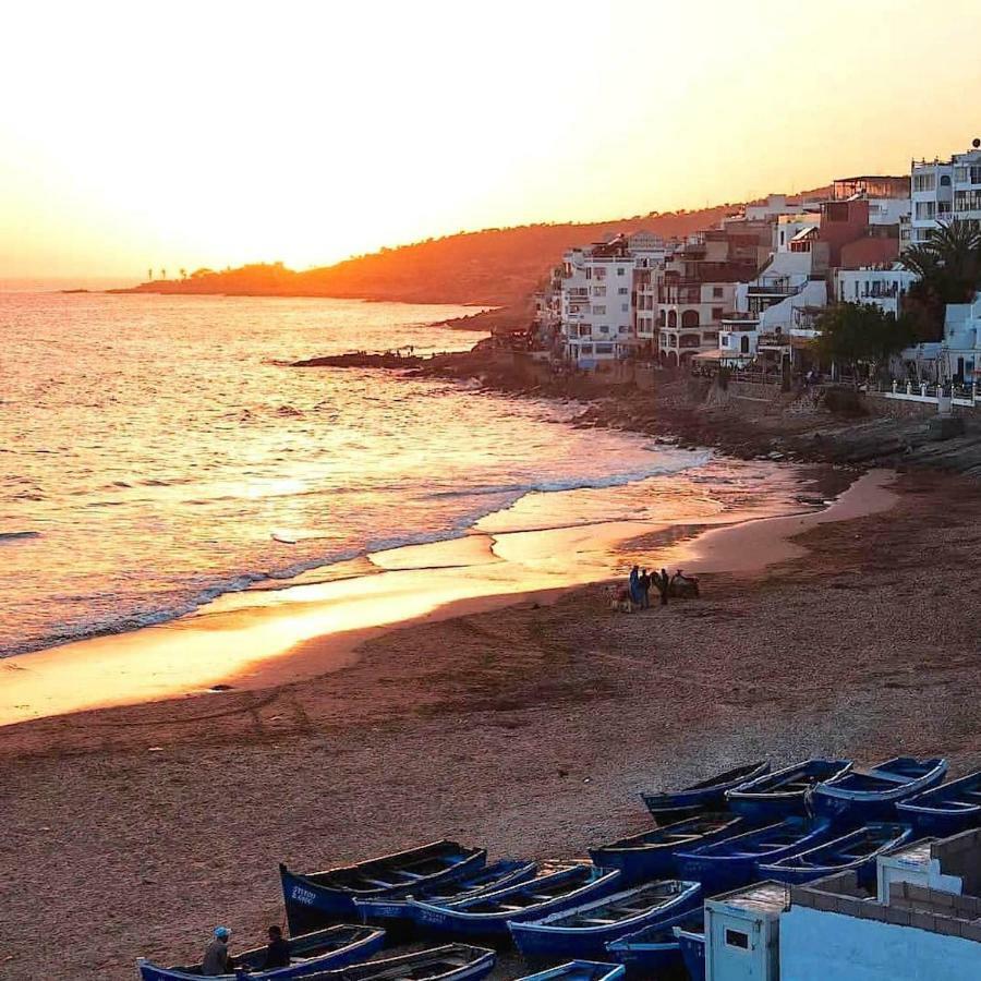 Bouad Seafront Apartments & Rooms Taghazout Exterior photo